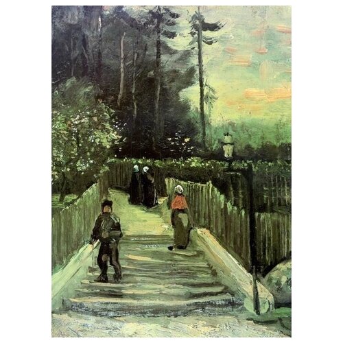        (Sloping Path in Montmartre)    40. x 55.,  1830   