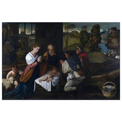       (The Adoration of the Shepherds) 3    61. x 40.,  2000   