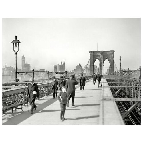      (Brooklyn Bridge) 52. x 40. 1760
