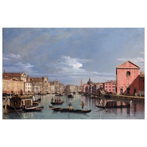     -  - (The Grand Canal facing Santa Croce)   78. x 50.,  2760   