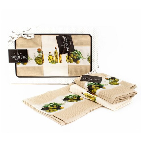 �������� ��������� ��������� (45x70 3��) Olive V1 Maison dor (��������-�������), �������� ��������� (3 ��) 1250�