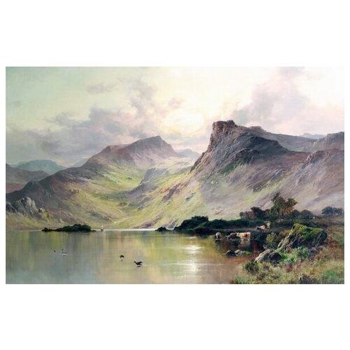      (Mountain lake) 4 78. x 50. 2760