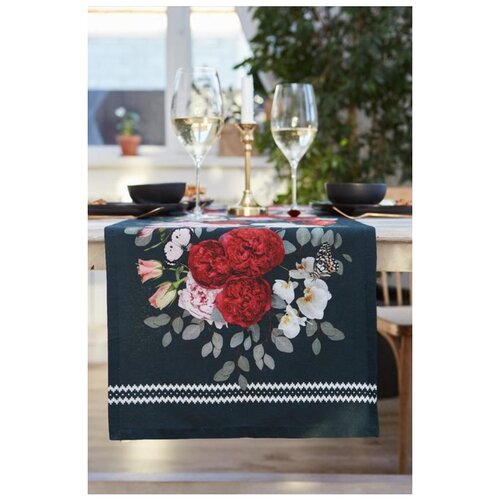 ����� Flowers ������� �� ���� ������������, 146�40 ��, �������/�������/������. 100% ������. 880�