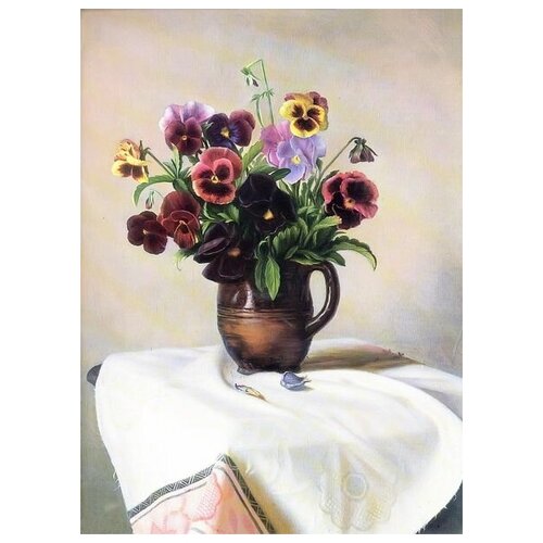       (Flowers in a vase) 79   40. x 55. 1830