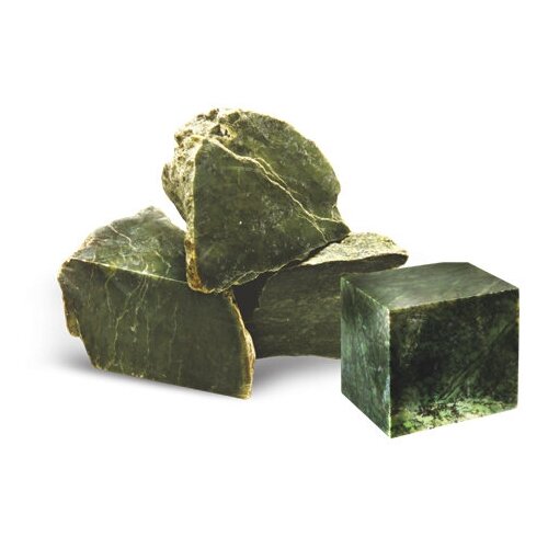 Камни для бани Нефрит 10 кг (8-9 см), кубы 6690р