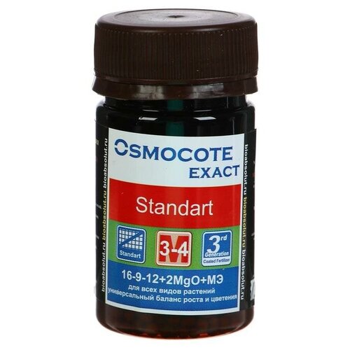 ��������� Osmocote Exact Standard, 3-4 ������ ������������ ��������, NPK 16-9-12+2MgO+��, 50 �� �������� 5139175 320�