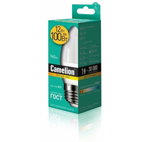   Camelion LED12 C 12 E27 3000 960 220 13688 438