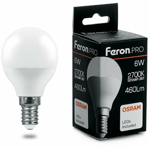   Feron.PRO LB-1406  E14 6W 2700K 38065 143