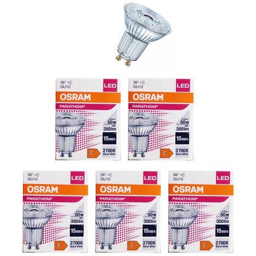   OSRAM  PAR16 GU10 4,3 220 350 2700  ,  5 2080