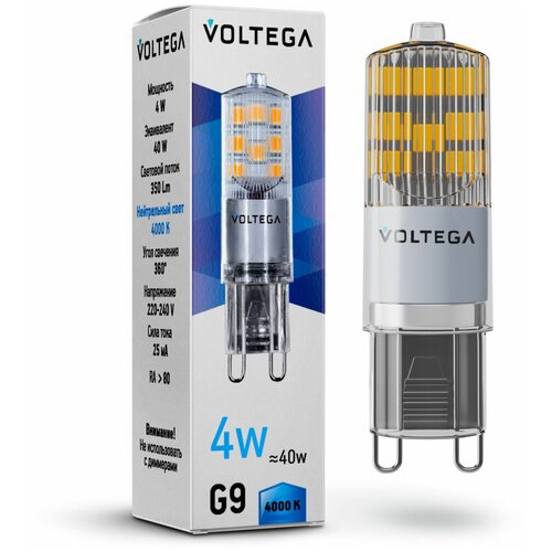  Voltega LED G9 4W 7125 111