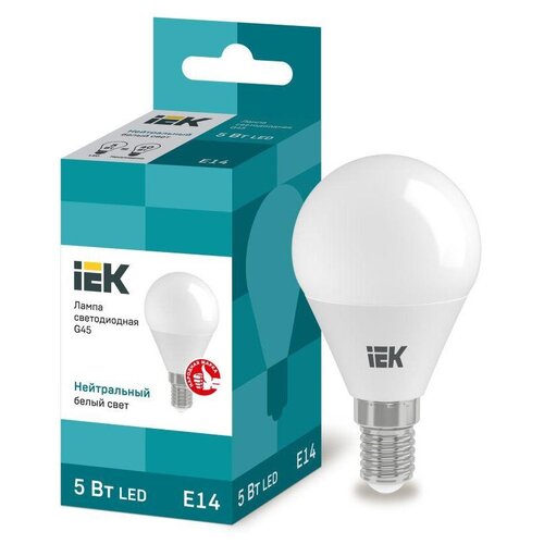   Eco G45 5  4000 . . E14 450 230-240 IEK LLE-G45-5-230-40-E14 134