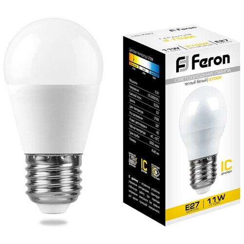 ����� ������������ Feron LB-750 ����� E27 11W 2700K 152�
