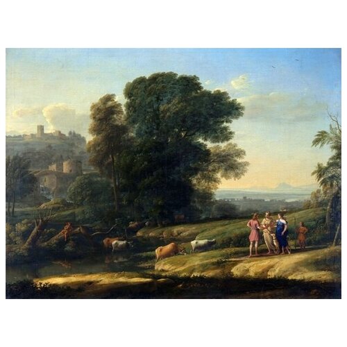       (Landscape with Cephalus and Procris reunited by Diana0   67. x 50. 2470