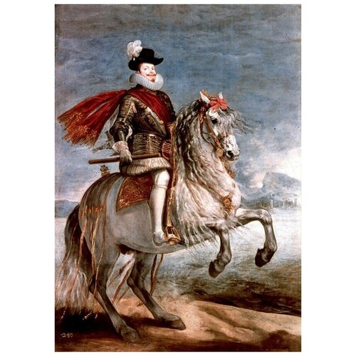     III (Felipe III caballo)   40. x 56. 1870