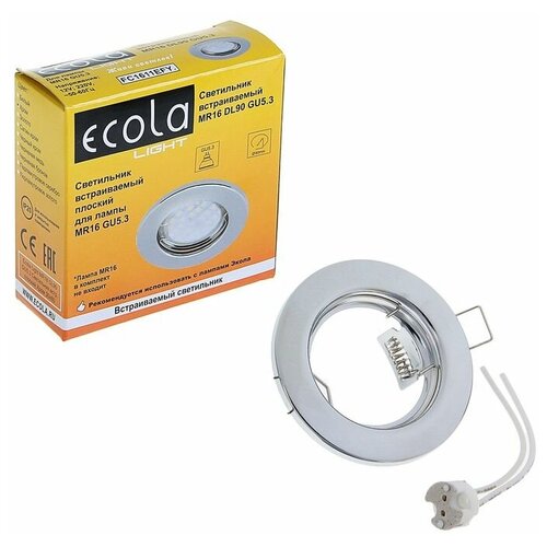 ���������� ������������ Ecola, DL90, MR16, GU5.3, 30 x 80 ��, �������, ���� ���� 164�