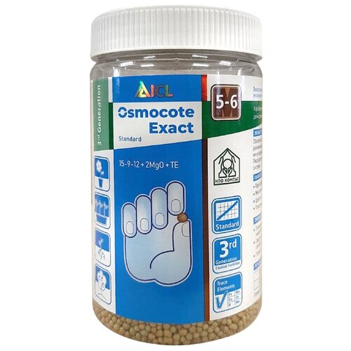 ��������� Osmocote Exact Standard (15-9-12+2MgO+��), 5-6 ���, 700 ��. 1160�