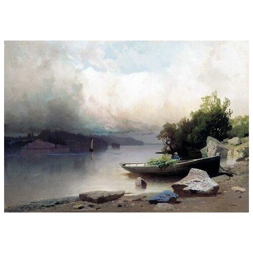       (On the river)   57. x 40.,  1880   