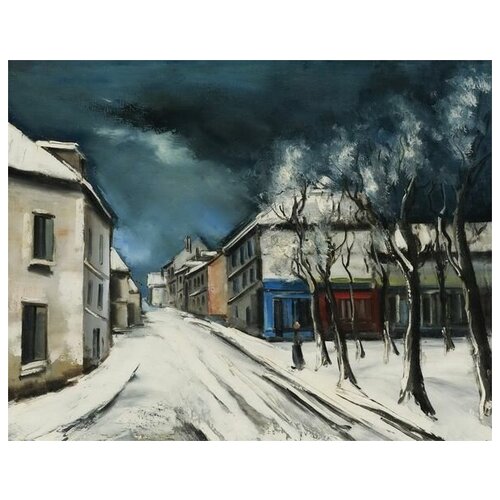      (Snow-covered road) 2   51. x 40. 1750
