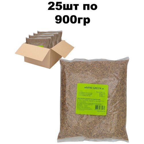 Семена газона Зеленый ковер MINI GREEN, 25 шт. по 900 г 9513р