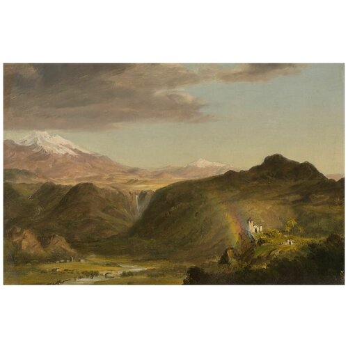      (1854) (South American Landscape) ׸   62. x 40. 2010