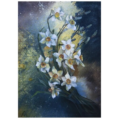       (Bouquet of white flowers) 4 30. x 42. 1270
