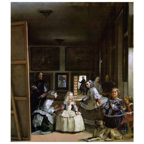     (Las Meninas)   40. x 46. 1630