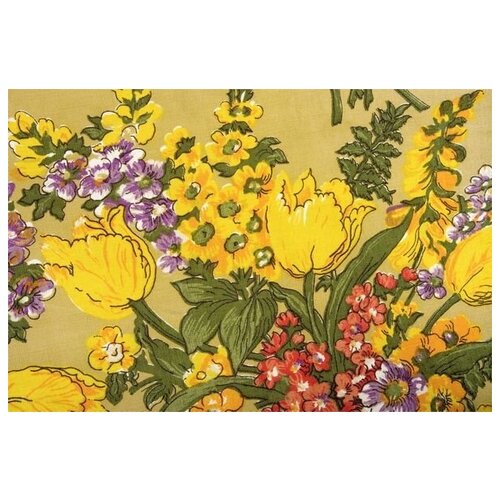     (Flowers) 136 60. x 40. 1950
