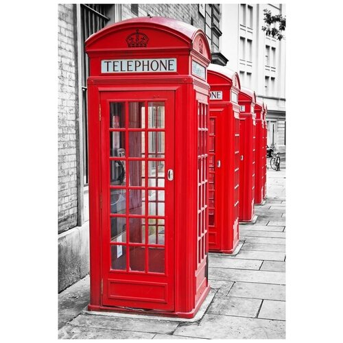         (Telephone booth in London) 2 30. x 44.,  1330   