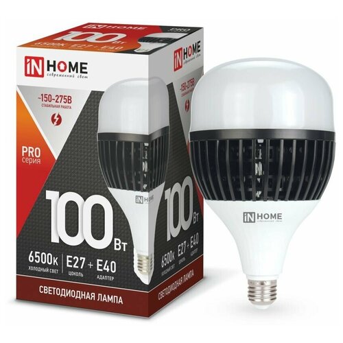 ����� ������������ LED-HP-PRO 100�� 230� E27 � ��������� �40 6500� 9500�� IN HOME (���. 4690612035697) 1108�