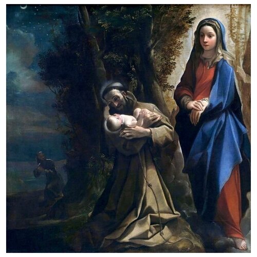 ����������� �� ������ ������� ������� ��������� (The Vision of Saint Francis) �������� �������� 50��. x 51��. 2030�