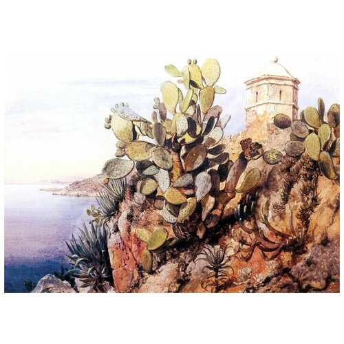        (Cactus Opuntia Monaco)    55. x 40.,  1830   