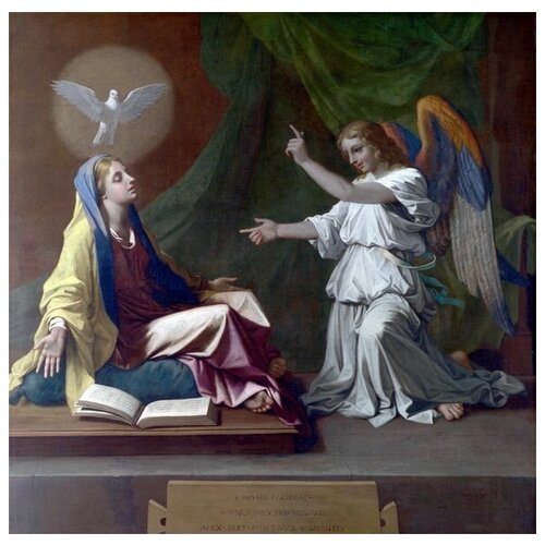    The Annunciation ()   50. x 51. 2030