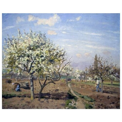         (Orchard in Bloom, Louveciennes)   37. x 30.,  1190   