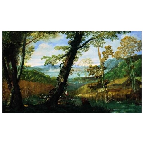 ����������� �� ������ ������� ������ (Landscape in Rome) ����� ������ 51��. x 30��. 1470�