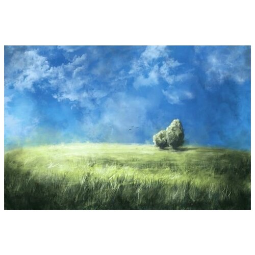 ������ �� ������ ���� ����� ����� (Field after the storm) 75��. x 50��. 2690�