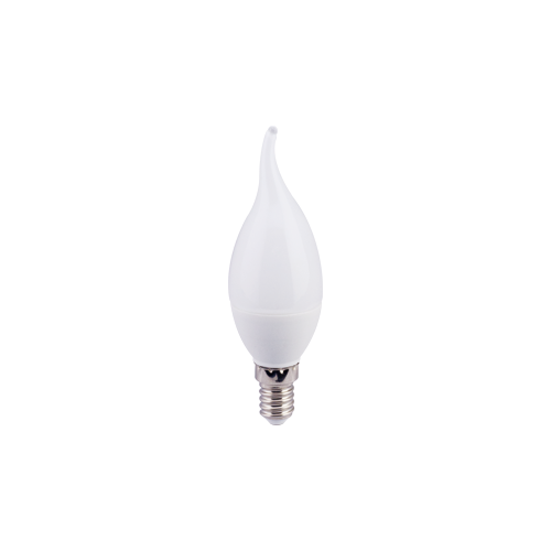   Ecola candle LED 6,0W 220V E14 2700K    () 118x37 139