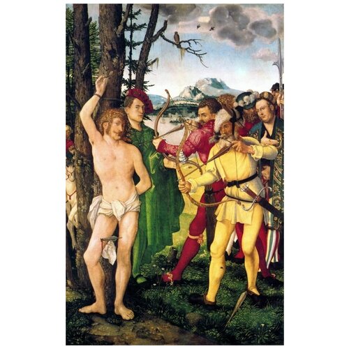       (The Martyrdom of St. Sebastian)   30. x 47. 1390