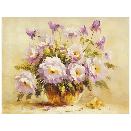       (Flowers in a vase) 23 -  53. x 40. 1800