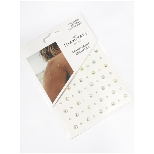 MIAMITATS ��������� �� ������� ���� Transparent brilliants 390�
