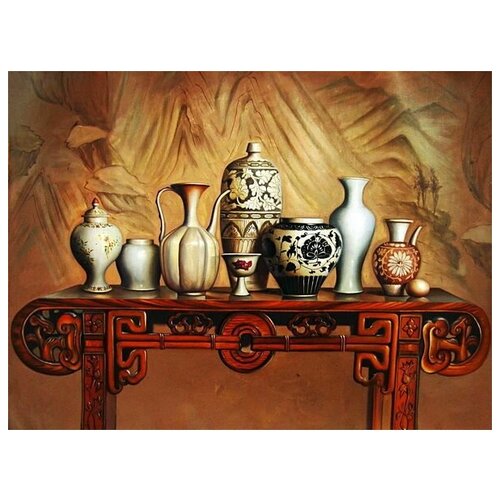       (Still life with vases) 54. x 40. 1810