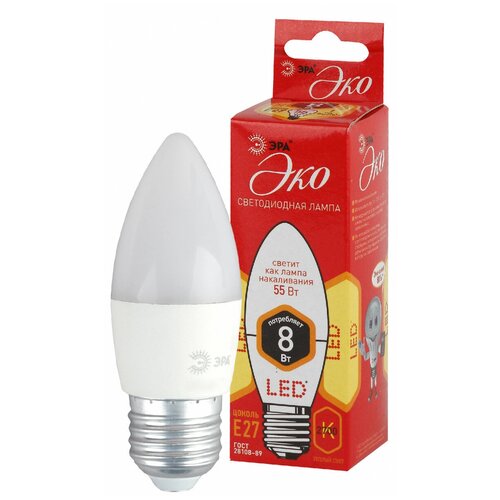  ECO LED B35-8W-827-E27  (, , 8, , E27) (10/100/3500) 216