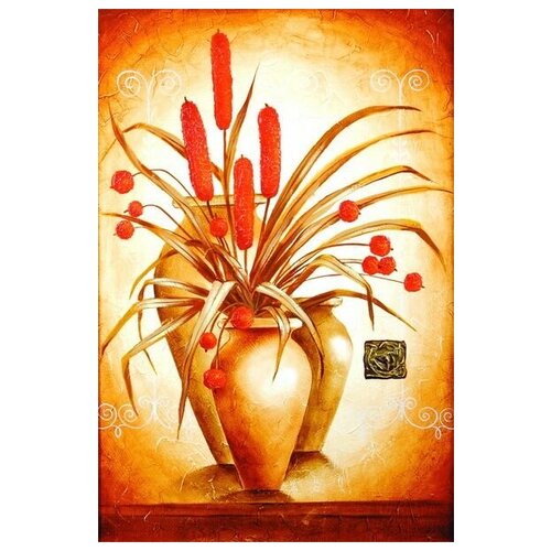       (Flowers in a vase) 7 50. x 75. 2690