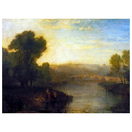         (View of Richmond Hill and Bridge) Ҹ  41. x 30. 1260