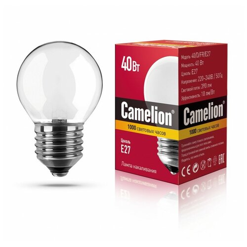 . .     (P45) 40 W (27) MIC Camelion 235