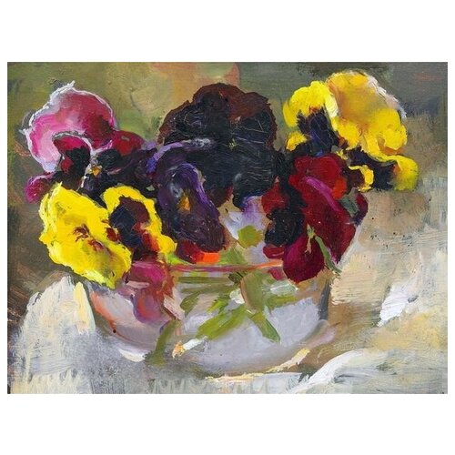      (Violets) 40. x 30.,  1220   