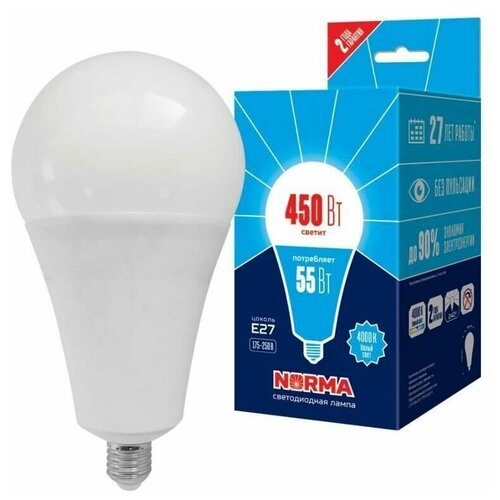   Volpe Led-a140-55w/4000k/e27/fr/nr  . 1192