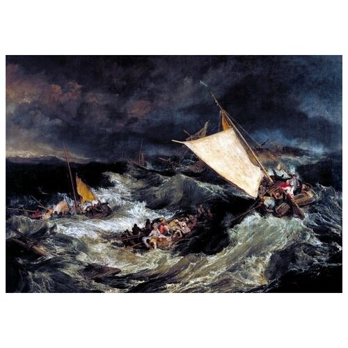     (The Shipwreck) Ҹ  57. x 40. 1880