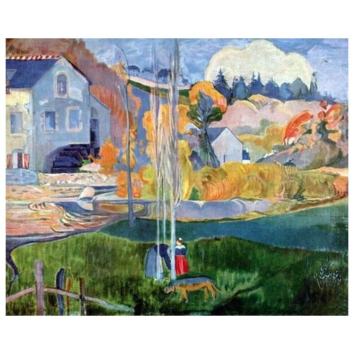     .   (Paysage de Bretagne. Le moulin David)   37. x 30. 1190