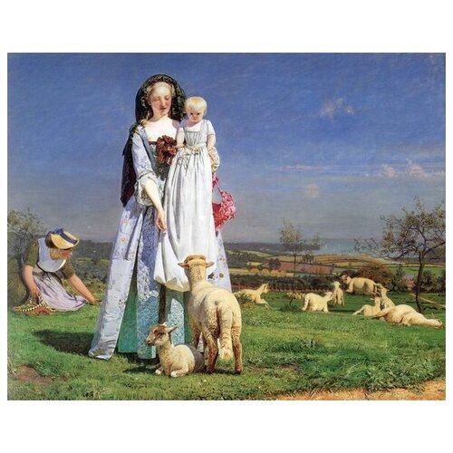       (The Pretty Baa Lambs)    50. x 40. 1710