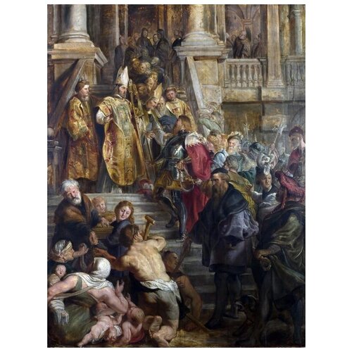        (Saints Amand and Floribert)    30. x 40. 1220